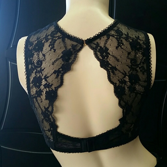 Victoria's Secret NWOT velvet bralette size L - Picture 5 of 7